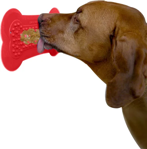 Vista 8 de Lick Lick Pad Accesorios para perros Accesorio de ducha para mascotas Almohadilla de mantequilla de maní para perro Estación de baño