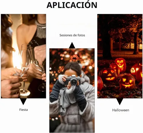 Vista 6 de Abaodam Mini espada de juguete de plástico samurái japonés conjunto de juguetes de Halloween Dress Up Props Espada