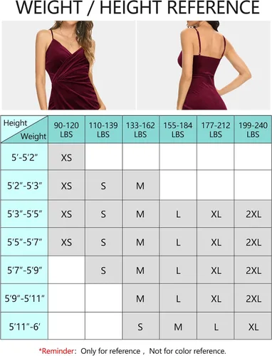 Vista 5 de Missufe Vestido cruzado de terciopelo sin mangas con tirantes delgados, cuello en V, para fiesta, cóctel, fruncido, con abertura, para mujer