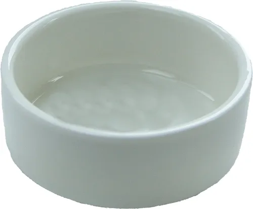 Vista 3 de American Metalcraft Portavelas de porcelana (4 unidades), redondo, blanco, PSLT17