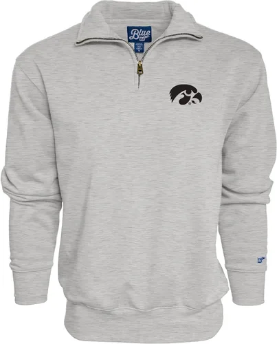 Vista 37 de Blue 84 Sudadera con cremallera de un cuarto para hombre de la NCAA