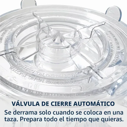 Vista 8 de Gotero de café Clever y filtros, grande 18 oz, diseño clásico original, plástico libre de BPA seguro, cafetera de goteo, cafetera de goteo por