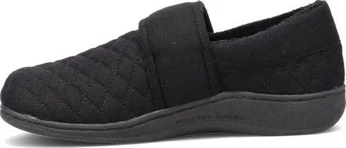 Vista 3 de Vionic Women's Indulge Jackie Flannel Slip On Slipper- Comfortable Spa House Slippers that include Three-Zone Comfort with Orthotic Insole Arch