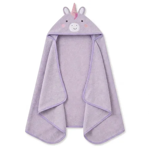 Vista 8 de Delta Children Toalla de baño con capucha personalizada para bebé/lactante - Super suave y absorbente - Esencial para recién nacido - Regalo ideal