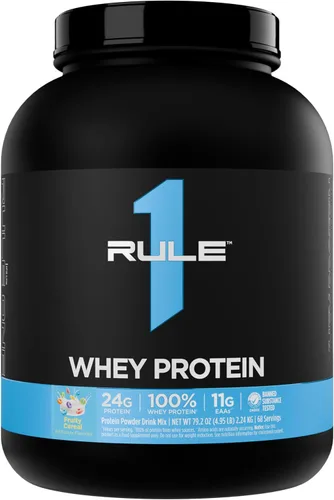 Vista 12 de Rule 1 Proteins Whey Protein Powder, Salted Carmel, 27 Servings
