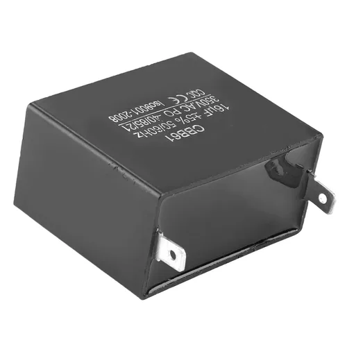 Vista 6 de Cbb61 15Uf 5% 300Vac 50 60Hz Condensador de motor de plástico negro Cbb61 Motor Corriendo Condensador de arranque Cqc 350V AC 16Uf 50 60Hz