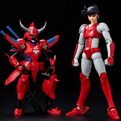Vista 4 de Ronin Warriors: Ryo of The Wildfire Figura de Chou-Dan-Kadou