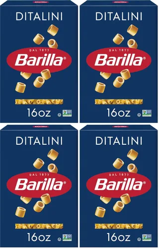 Vista 18 de Barilla Campanelle Pasta, caja de 16 onzas, pasta sin OMG hecha con sémola de trigo duro, pasta certificada Kosher