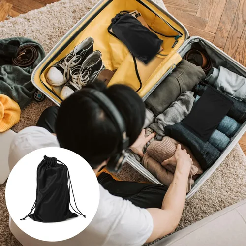 Vista 6 de AIEX Bolsa para gafas, 4 piezas, bolsa de microfibra, bolsa de gafas de esquí, bolsa de gafas de sol, bolsa de gafas de sol a granel, bolsa