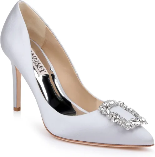 Vista 24 de Badgley Mischka Tacones Cher para mujer - Tacones de mujer con tacones de aguja de stiletto de 3.75" Azul celeste