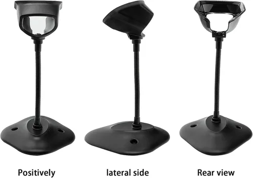 Vista 5 de Soporte universal para escáner de código de barras compatible con Zebra Symbol DS4308, DS2208, DS2278, DS4608, DS8108 - No de pedido: 20-71043-04R