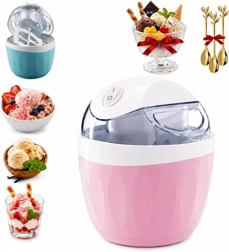 Vista 10 de Máquina de helado de un solo toque, máquina personal eléctrica rápida de 15 Azul