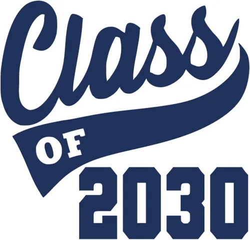 Vista 25 de Adhesivo de graduación para planchar, calcomanía para camisa de clase de 2030, parche de graduación HTV para graduados, color de tamaño de selección