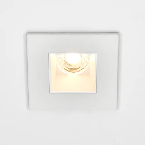 Vista 6 de Maxxima Downlight LED empotrado antideslumbrante de 2", blanco, 500 lúmenes