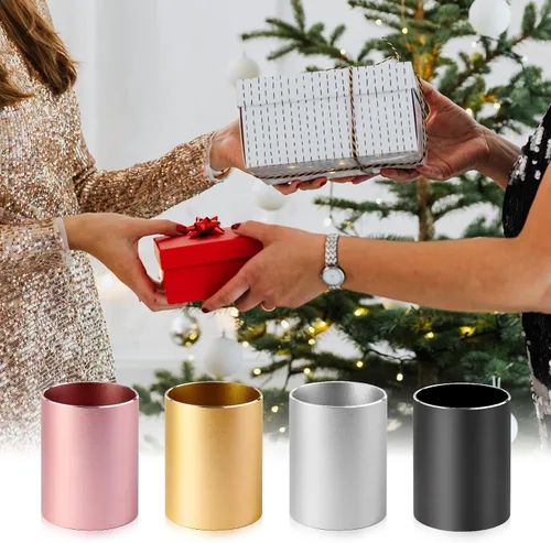 Vista 8 de Soporte para bolígrafo para escritorio, taza de metal para bolígrafo, organizador de bolígrafos de escritorio y taza para lápices para accesorios