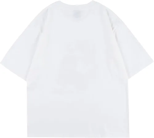 Vista 2 de Vamtac Camisetas vintage con gráficos de los años 90 Y2k para hombre, camiseta de gran tamaño, retro Harajuku estética, ropa de calle