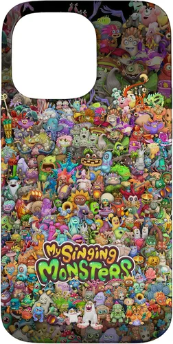 Vista 21 de My Singing Monsters - Funda de teléfono Monster Medley para iPhone 17