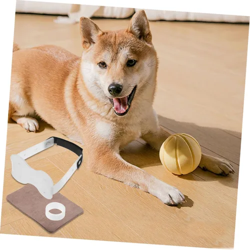 Vista 6 de YARNOW Adhesivos para orejas de perro, cinta para orejas de perro, kit de limpieza de orejas para perros, soporte para orejas para perros, soporte