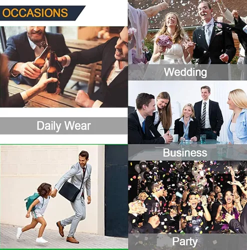 Vista 8 de Trajes de boda de lino para hombre, ajuste delgado, 2 piezas, traje de novio, vestido de fiesta de graduación, esmoquin, chaleco, pantalones