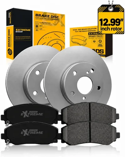 Vista 20 de TOVASTY Kit de freno trasero E-Coated para Honda Civic 2006-2015