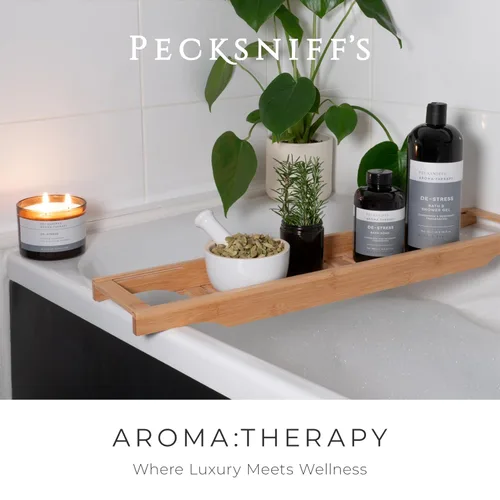 Vista 7 de Pecksniff's Aroma:Gel de ducha terapéutico para desestresar – Lujoso limpiador hidratante de baño y cuerpo, botella de 33.8 fl oz/33.8 fl oz