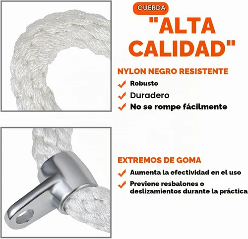 Vista 5 de HPYGN - Cuerda de tríceps, juego de accesorios de máquina de cable a presión, accesorio desplegable LAT, accesorios para máquina de cables