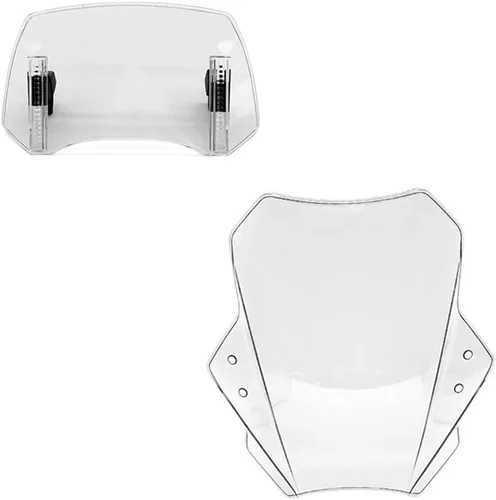 Vista 7 de Fundas para parabrisas CFMOTO CLX700 compatibles con CB1000R parabrisas ajustable universal compatible con parabrisas de motocicleta MT07 MT09
