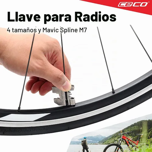 Vista 5 de CECO USA - Herramienta de bicicleta de 20 funciones con rompedor de cadena, multiherramienta para bicicleta, resistente, tamaño de bolsillo