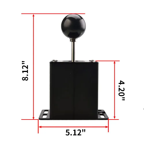 Vista 4 de CNRAQR PC USB Racing Game Simulator Shifter For Logitech G29 G27 G25 G920,T300RSGT 6+R