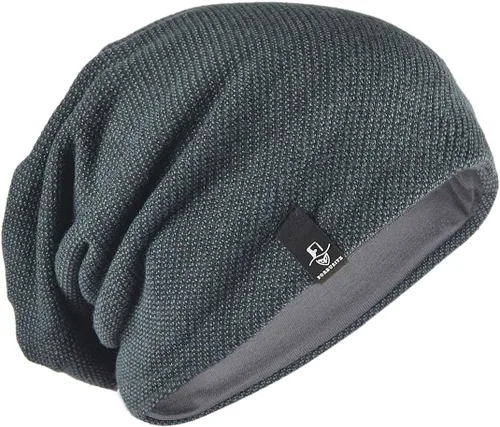 Vista 96 de FORBUSITE Gorro de punto largo holgado para hombre para verano e invierno, de gran