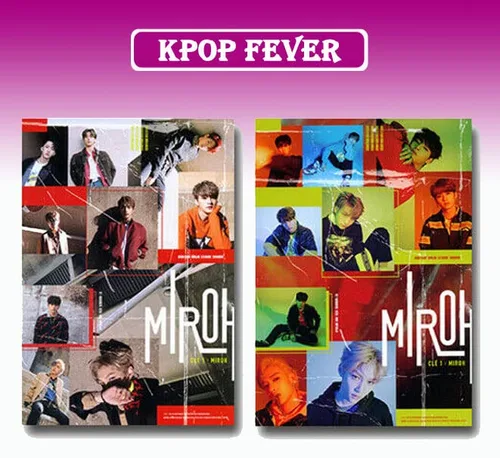 Vista 2 de STRAY KIDS CLE 1 MIROH Edición estándar MINI ALBUM_CEL 1 versión_MIROH VERSION+Photobook+CD+QR Photocards (MIROH ver.)