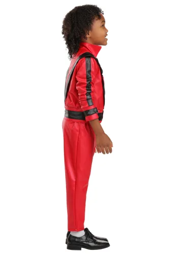 Vista 4 de Disfraz de Michael Jackson Thriller para Niños Pequeños Multicolor