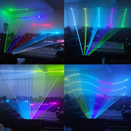 Vista 4 de JUNMAN Luces a todo color de la etapa del disco de DJ de la luz del efecto