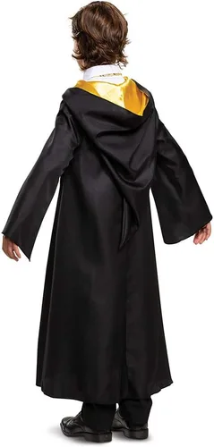 Vista 2 de Bata de Harry Potter, bata oficial de Hogwarts Wizarding World, accesorio de disfraz de lujo para niños