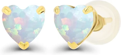 Vista 22 de Aretes de plata de ley 925 maciza chapados en oro de 0.197 in con piedra natal genuina para mujer, aretes de tuerca con piedras preciosas Amatista