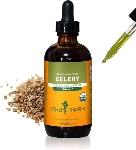 Vista 9 de Herb Pharm Gotas de extracto líquido de semillas de apio orgánicas certificadas para apoyo del sistema urinario, 1 onza