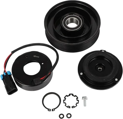 Vista 36 de cciyu Embrague del compresor de aire acondicionado 1993-1997 para Ford E-350 Econoline 7.3L 1993-1997 para Ford E-350 Econoline Club Wagon 7.3L