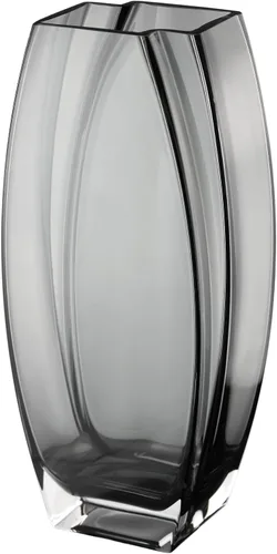 Vista 9 de Jarrón de cristal, amatista, 8 pulgadas de altura, resistente, fabricado en Europa, por Barski