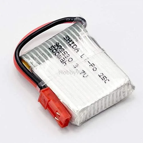 Vista 3 de 3.7 V 1S 500 mAh 25C LiPO batería JST enchufe para mini tamaño FPV Drone RC Quadcopter modelo avión