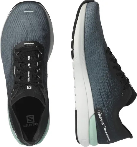 Vista 7 de Salomon Sonic 4 Accelerate - Tenis de correr para hombre, Negro azulado, D(M) US