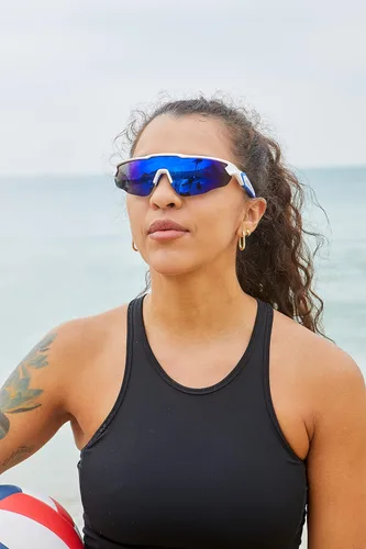 Vista 3 de Karsaer Ciclismo Deportes TR90 Gafas de sol hombres mujeres ciclismo de montaña escalada en roca kayak deportes gafas