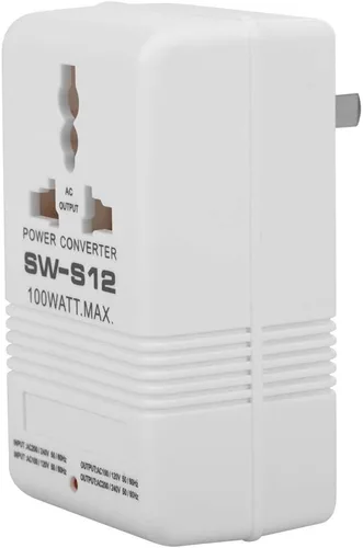 Vista 9 de Convertidor de voltaje Step-Up y Step-Down 100W Transformador de potencia 110V 120V a 220V 240V Adaptador de viaje (CN enchufe estándar)