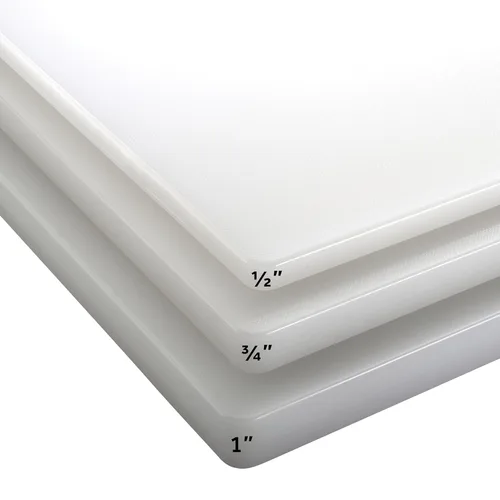 Vista 6 de Winco Tabla de cortar, 18 x 24 x 1 pulgada, color blanco