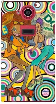Vista 32 de MSOJ1C-ABWH-151-M827 Cute Dancers, Circle and Yellow Back Design by Artwork/for Xperia J1 Compact D5788/MVNO Smartphone (SIM Free Device)