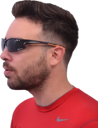 Vista 7 de Rapid Eyewear Fusion Solo UV4OO SUNGLASES Polarizados para ciclismo, correr, pesca, béisbol y conducción. Lentes antivaho.