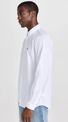 Vista 4 de Lacoste Camisa de popelina de manga larga para hombre