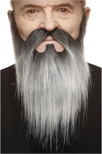Vista 25 de Mustaches Self-Adhesive Stick On Fake Handlebar for Adults Negro
