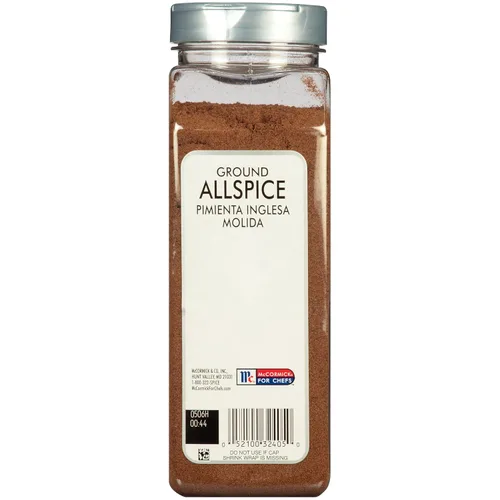 Vista 9 de McCormick Culinary Pimienta de Jamaica molida, 16 onzas, un recipiente de 16 onzas de condimento de pimienta de Jamaica, cuenta con un sabor a