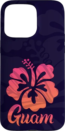 Vista 31 de Guam Hibiscus Flower Hafa Adai Guamanian Island Pride Case for iPhone 17