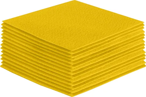 Vista 133 de FabricLA Hojas de fieltro acrílico para manualidades, cuadrados de fieltro precortados suaves de 4 x 4 pulgadas (3.9 in x 3.9 in), utiliza hojas